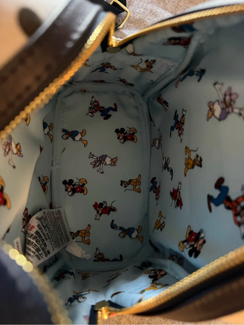 Loungefly Disney Parks Grey Minnie & Friends Mini Backpack